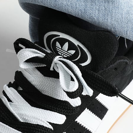 Adidas Originals - Campus 00s Zapatillas Mujer HQ6638 Core Negro Calzado Blanco x Superlaced