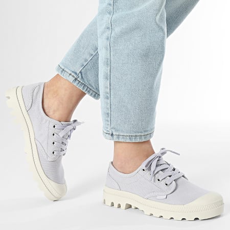 Palladium - Pampa Oxford Mujer Zapatillas 92351 Milk Galaxy