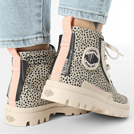 Palladium - Boots Femmes Pampa Underlayer 99183 Sand Leopard