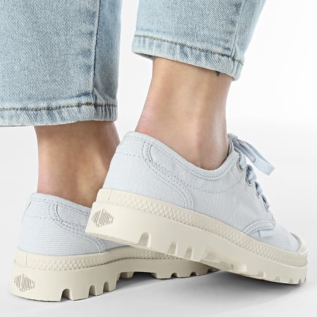 Palladium - Pampa Oxford Mujer Zapatillas 92351 Azul Art