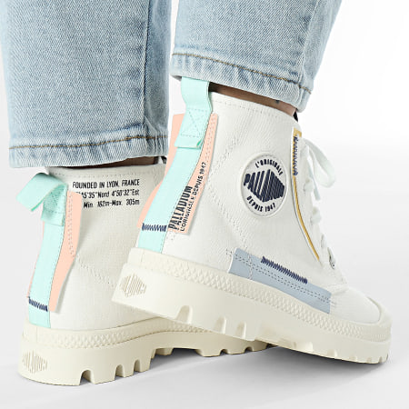 Palladium - Boots Femmes Pampa Underlayer 99183 Star White