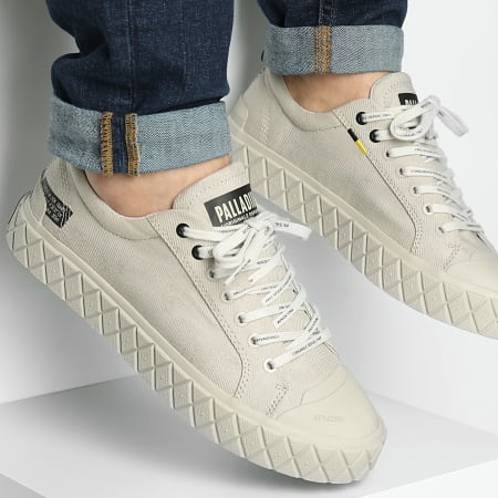 Palladium - Zapatillas Palla Ace Lo Surplus 74488 All Natural Gris