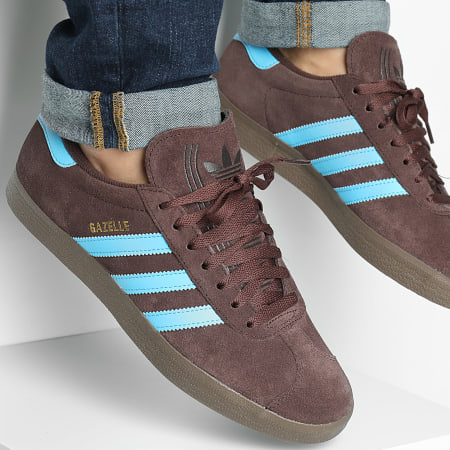 Adidas Originals Gazelle JH5392 Sombra Marrón Cielo Zapatillas