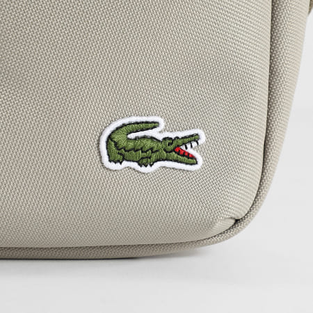Lacoste - Bolsa vertical para cámara Beige