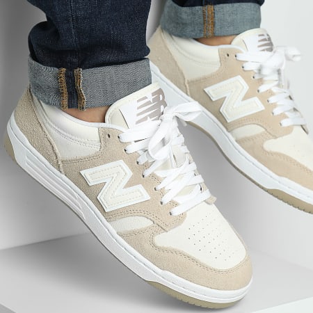 New Balance - Baskets 480 BB480LEA Mindful Grey Moonbeam Sea Salt