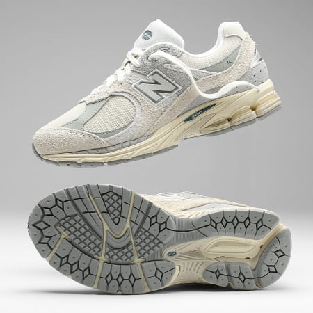 New Balance - Baskets 2002R M2002REK Linen Concrete Slate Grey