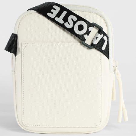 Lacoste - Sacoche Flat Crossover Bag Beige