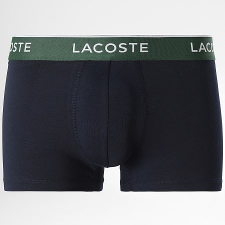 Lacoste - Lot De 3 Boxers Classic Bleu Marine