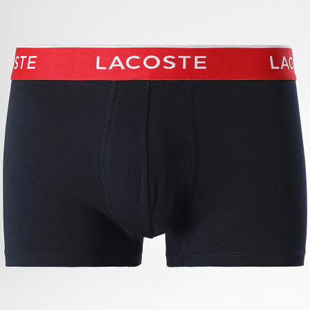 Lacoste - Lot De 3 Boxers Classic Bleu Marine
