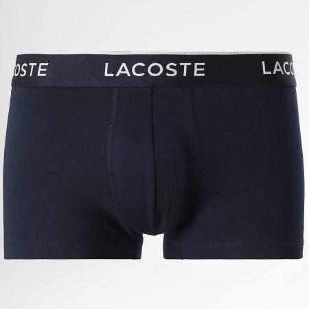 Lacoste - Lot De 3 Boxers Classic Bleu Marine