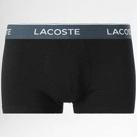 Lacoste - Lot De 3 Boxers Classic Noir