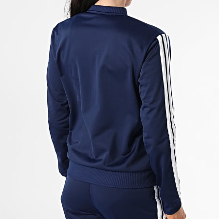 Adidas Sportswear - Ensemble De Survetement A Bandes Femme 3 Stripes JD5435 Bleu Marine