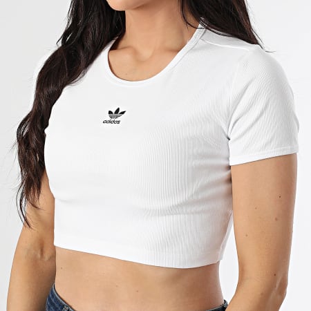 Adidas Originals - Crop Top Femme JC9026 Blanc