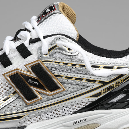 New Balance - Zapatillas 1906 Plata Metálica Oro Metálico