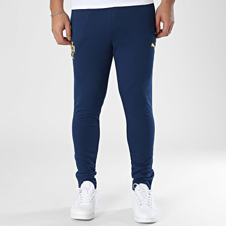 Puma - Pantalon Jogging FPF Training 779532 Bleu Marine