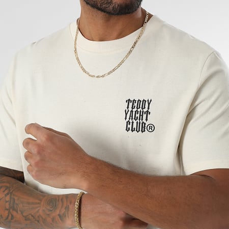 Teddy Yacht Club - Tee Shirt Oversize Large Carbon G Beige