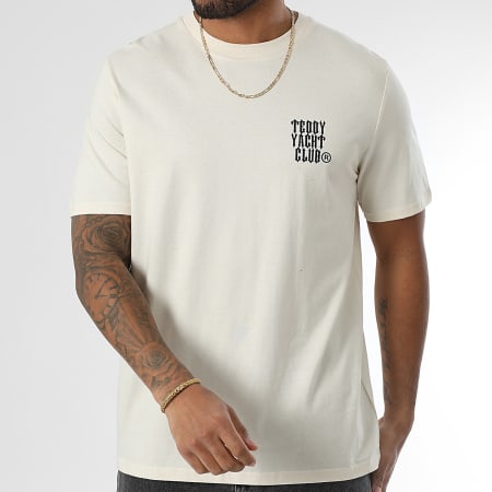 Teddy Yacht Club - Tee Shirt Oversize Large Carbon G Beige