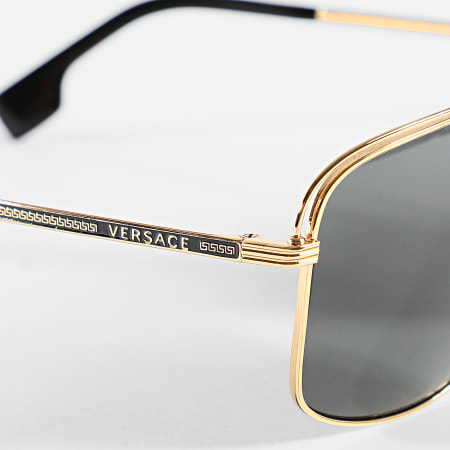 Versace - Lunettes De Soleil 0VE2242 Noir Doré