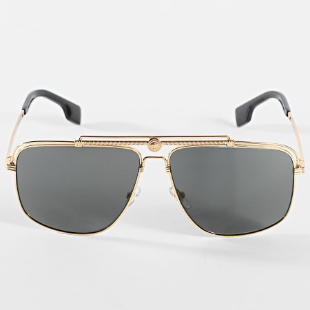 Versace - Lunettes De Soleil 0VE2242 Noir Doré