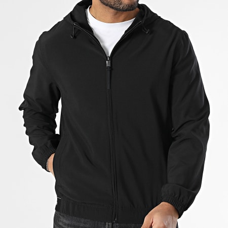 Calvin Klein - Veste Zippée Capuche O525 Noir