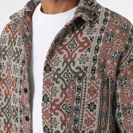 Frilivin - Surchemise Beige Orange