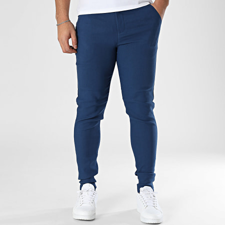 Frilivin - Pantalon Chino Bleu Marine