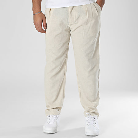 Frilivin - Pantalon Beige Chiné