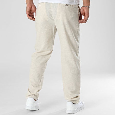 Frilivin - Pantalon Beige Chiné