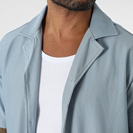 Classic Series - Ensemble Chemise Manches Courtes Et Pantalon 385 Bleu Clair