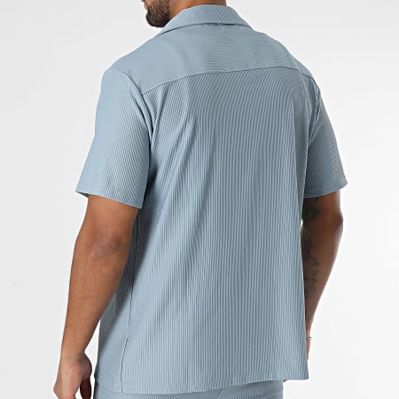 Classic Series - Ensemble Chemise Manches Courtes Et Pantalon 385 Bleu Clair