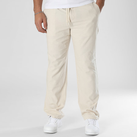 Frilivin - Pantalon Beige Chiné