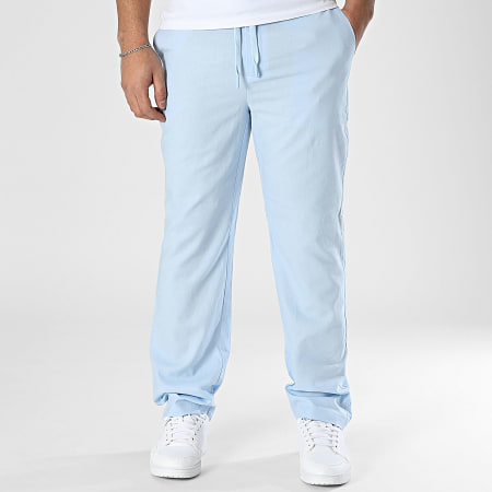 Frilivin - Pantalon Bleu Clair