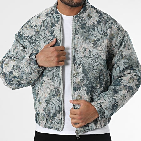 Frilivin - Chaqueta con cremallera azul claro