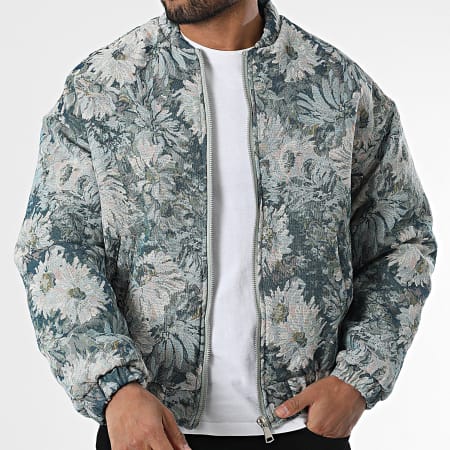 Frilivin - Chaqueta con cremallera azul claro