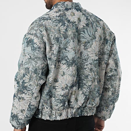 Frilivin - Chaqueta con cremallera azul claro