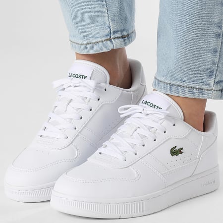 Lacoste - T-Clip Set 224 Blanco Zapatillas Mujer