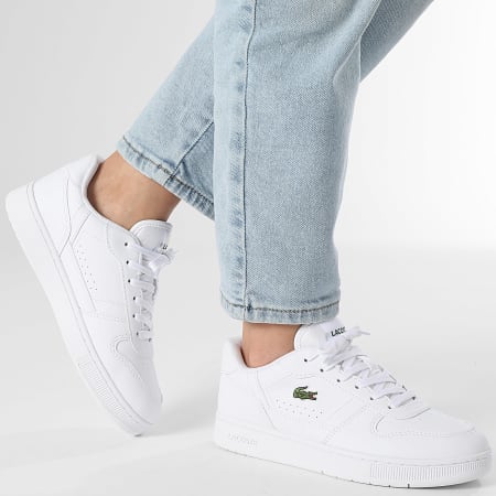 Lacoste - T-Clip Set 224 Blanco Zapatillas Mujer