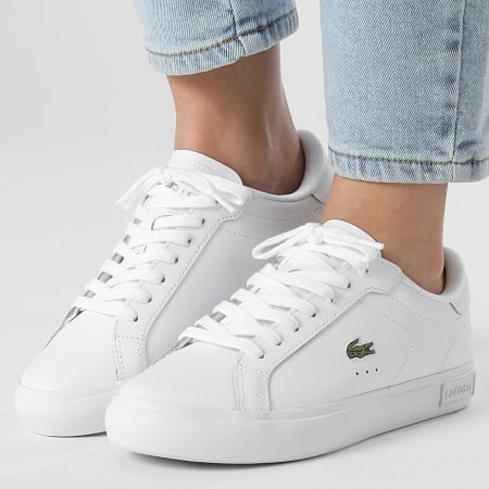 Lacoste - Baskets Femme Powercourt 125 White