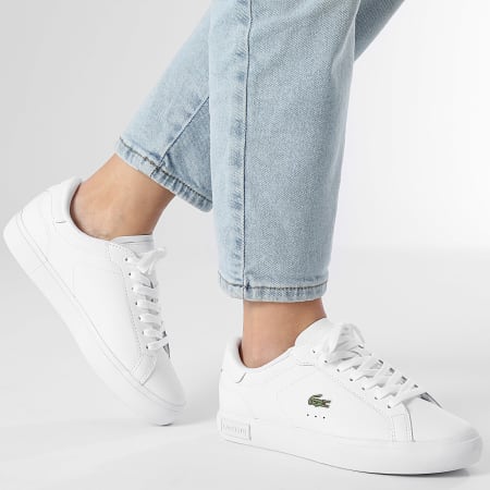 Lacoste - Baskets Femme Powercourt 125 White