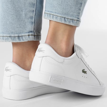 Lacoste - Baskets Femme Powercourt 125 White