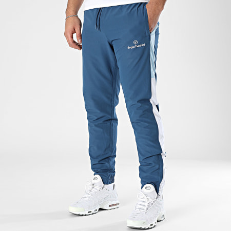 Sergio Tacchini - Alata 41053 Pantalones Jogging Azul Marino Blanco Claro