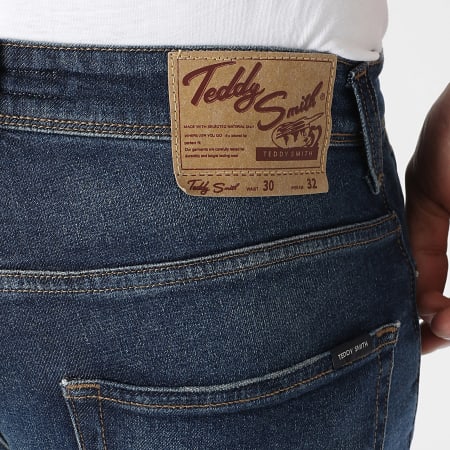 Teddy Smith - Regular Fit Jeans 10117266DL32 Raw Blue