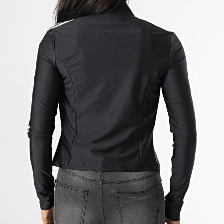Adidas Originals - Veste Zippée Femme A Bandes JD5025 Noir