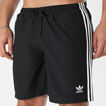 Adidas Sportswear - Short De Bain A Bandes Adic JD0960 Noir