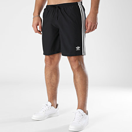 Adidas Sportswear - Short De Bain A Bandes Adic JD0960 Noir