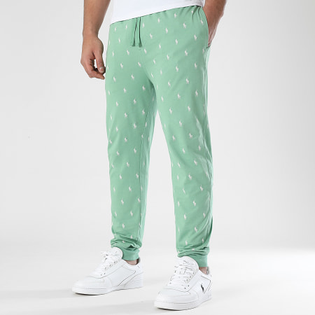 Polo Ralph Lauren - Pantalon Jogging All Over Player Vert