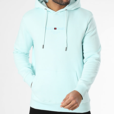 Teddy Smith - Sweat Capuche Jim 10816997D Bleu Turquoise