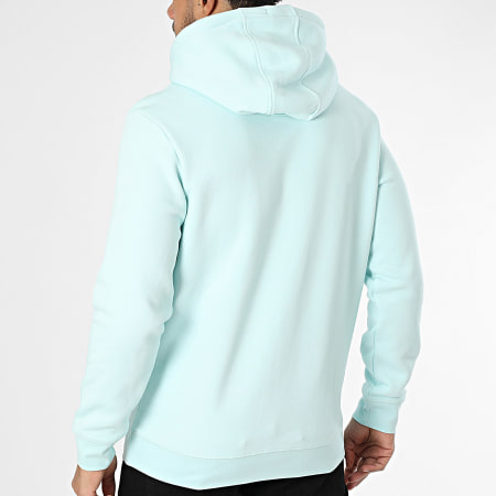 Teddy Smith - Sweat Capuche Jim 10816997D Bleu Turquoise
