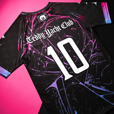 Teddy Yacht Club - Teddy Collector Jersey Negro Rosa