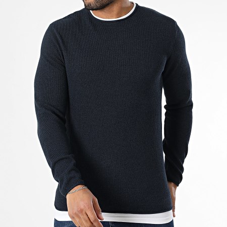 Tiffosi - Pull Alabastro 10059036 Bleu Marine
